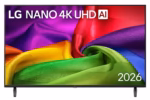 LG-NANO-NU80 - Intelec | Tecnología y Fitness PANTALLA LG 55" NANO 4K UHD AI NU80 SMART 2026
