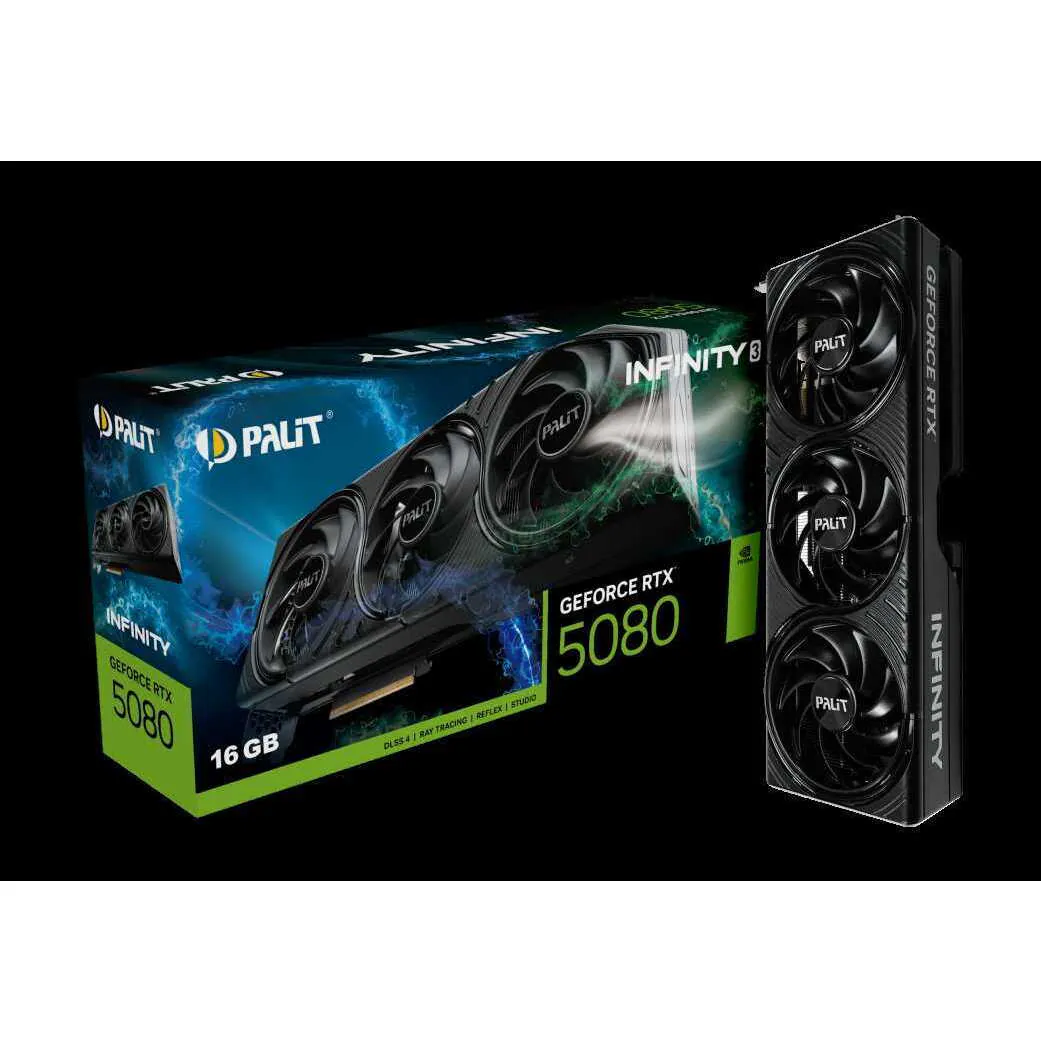 NE75080019T2-GB2035S TARJETA DE VIDEO PALIT RTX-5080 16GB INFINITY 3 - Imagen 1