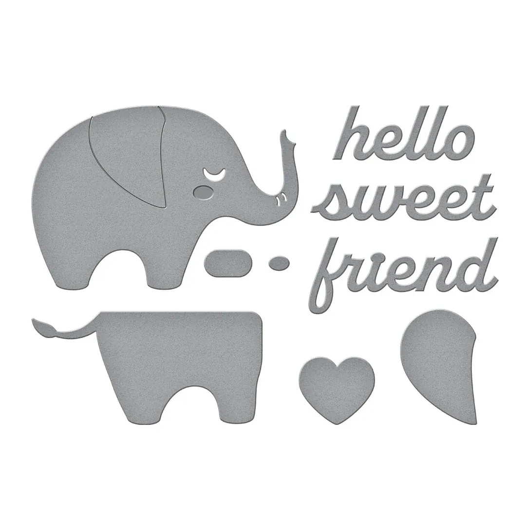 TROQUELES PEANUT’S HEARTFELT HELLO – ELEFANTE