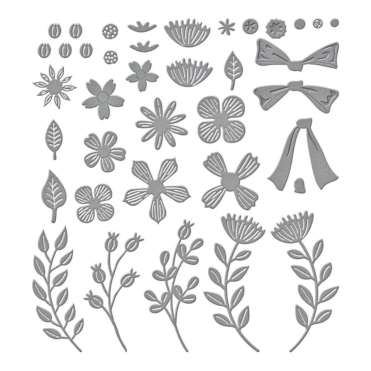 TROQUELES GARDEN WREATH ADD-ONS DE SUZANNE HUE