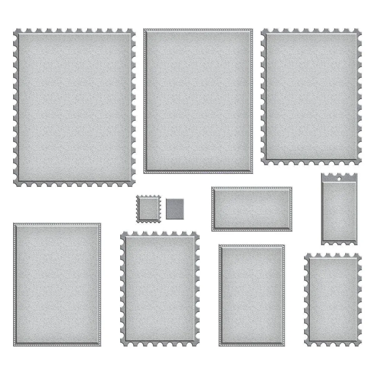 TROQUELES NESTED POSTAGE LABELS & TAG