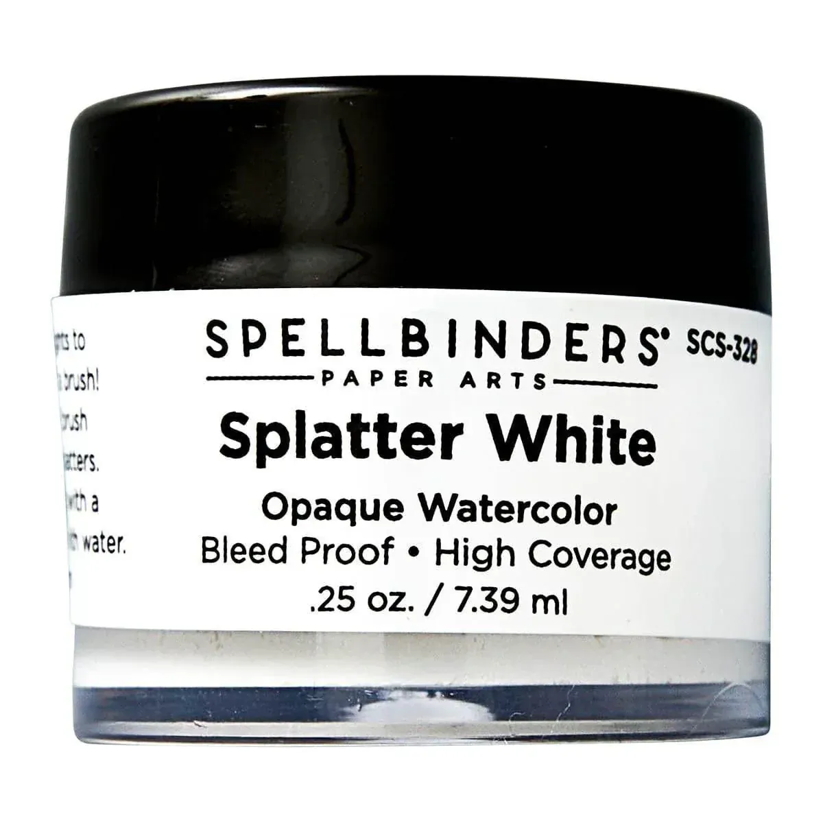 ACUARELA BLANCA OPACA PARA SALPICADO