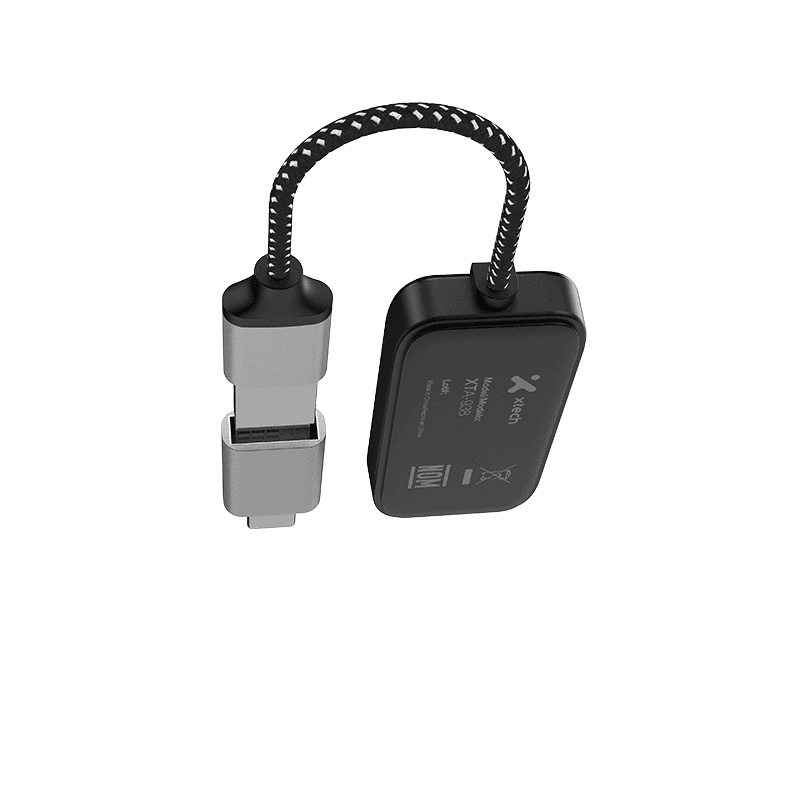 ADAPTADOR INALAMBRICO 2 EN 1 - COMPATIBLE CON CARPLAY Y ANDROID AUTO