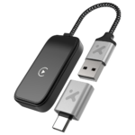 ADAPTADOR INALAMBRICO 2 EN 1 - COMPATIBLE CON CARPLAY Y ANDROID AUTO