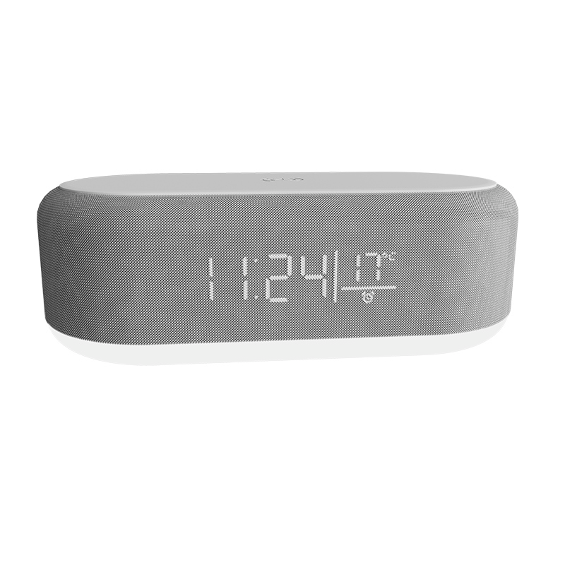 PARLANTE XTECH GILMOUR - 5 EN 1 - CARGADOR INALAM - RELOJ - LUZ - TERMOMETRO