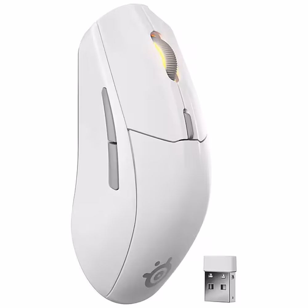 MOUSE STEELSERIES RIVAL 3 - INALAMBRICO - GEN 2 - BLANCO
