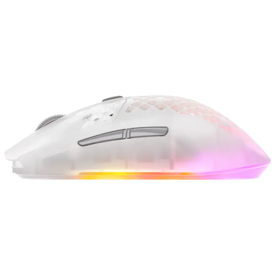 MOUSE STEELSERIES AEROX 3 - GEN 2 - GHOST - INALAMBRICO