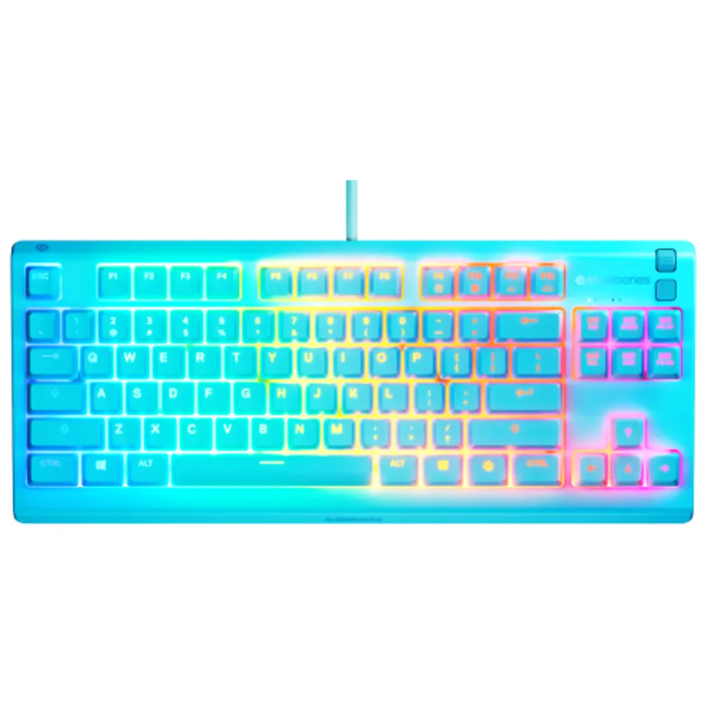 TECLADO STEELSERIES APEX 3 TKL - AQUA