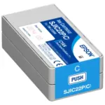 CARTUCHO DE TINTA EPSON SJIC22P - CYAN