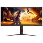 MONITOR LED 34" AOC CU34G4H CURVO 0.3MS - 200HZ - 3440X1440