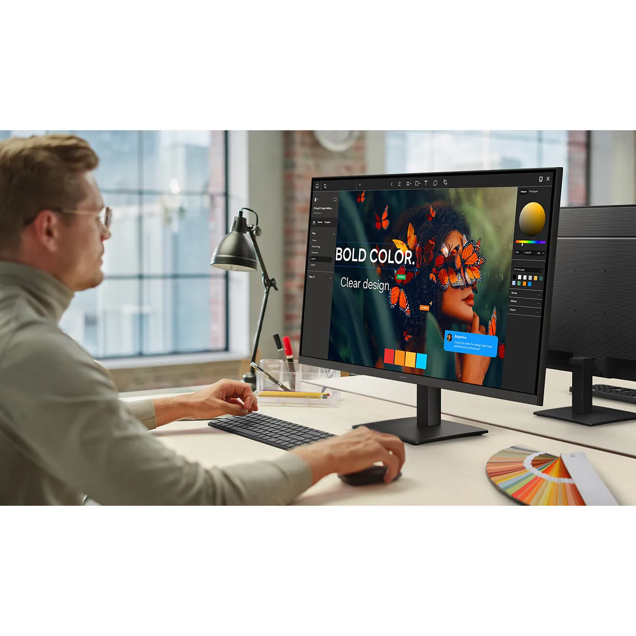 MONITOR LED 32" SAMSUNG VIEWFINITY S7 S70H 5MS - 60HZ - 3840X2160 - Imagen 4