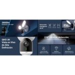 CAMARA TP-LINK TAPO C720 FLOODLIGHT SMART 2K